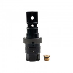 Mechlabs FLO MAX Regulator with 39inch braided line - Black