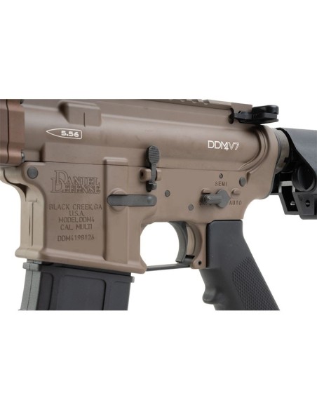 GHK Daniel Defense MFR 14.5 inch V3 GBBR - Tan - 