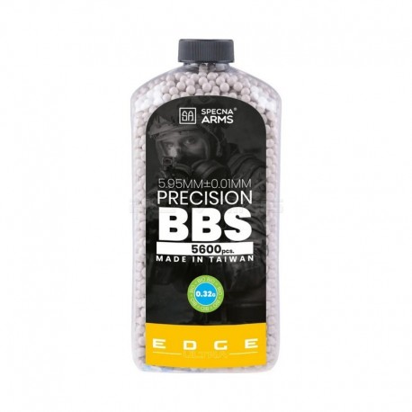 Specna Arms EDGE ULTRA™ BIO BBs accuracy 0.32g - bottle 5600bbs