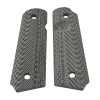 1911 carbon fiber grip panel - Grey