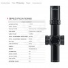 Swamp Deer Rifle Scope GT MAX 1.2-6X28IR - 