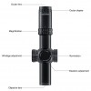 Swamp Deer Rifle Scope GT MAX 1.2-6X28IR - 