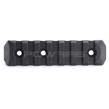 PTS Enhanced Rail Section (Keymod) 7 Slots - Black - 