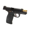 WE WET-05 Gold Barrel Metal Version GBB - Black