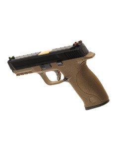 WE WET-05 BK Gold Barrel Metal Version GBB - FDE -  2