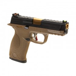 WE WET-05 BK Gold Barrel Metal Version GBB - FDE