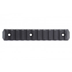 PTS Enhanced Rail Section (Keymod) 9 Slots - Black - 