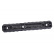 PTS Enhanced Rail Section (Keymod) 9 Slots - Black - 