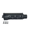 ICS Daniel Defense Front set MFR XL 6 inch - Black