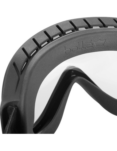 Bolle Masque aéré CHRONOSOFT écran clair - Noir - 