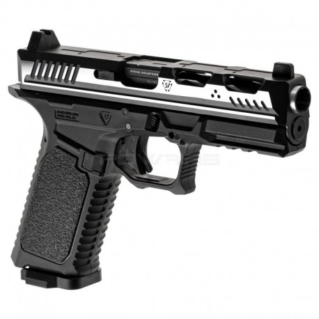 EMG Strike Industries Réplique ARK-17 GBB - Noir / Silver