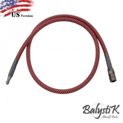 Balystik PREMIUM HPA braided line US version - Black / Red