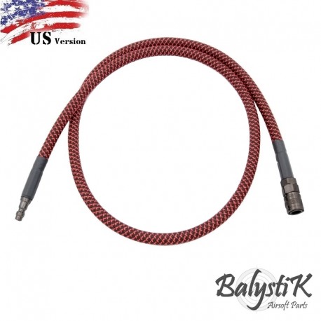 Balystik PREMIUM HPA braided line US version - Black / Red