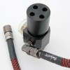 BalystiK Elbow rotating coupler with 1/8 NPT male thread US