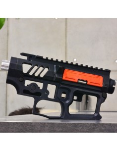 Mancraft corp M4 - AR15 CNC Skeleton  - Noir/Rouge -  2