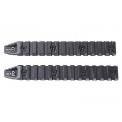 ARES lot de 2 rails keymod 6 inch