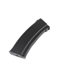 Cyma 150 rounds polymer midcap for AK AEG - Black -  2