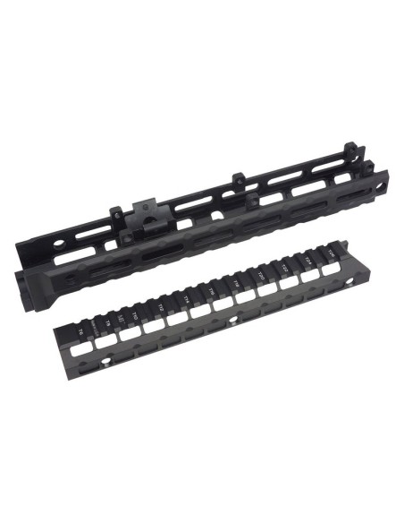 5KU Garde main long M-Lok pour AK47 / 74 - Noir - 