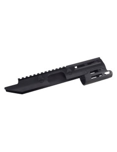 5KU M-Lok handguard rail with charging handle for Cyma MP5K AEG - Black -  2