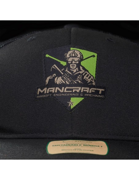 Mancraft Casquette Genuine premium trucker - Noir - 