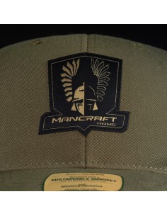 Mancraft Casquette Genuine arms premium trucker - OD / Noir -  2