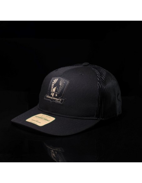 Mancraft Casquette Genuine arms premium trucker - Noir - 