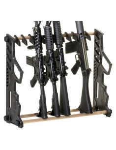 UFC Gun Rack II vertical metal rack for airsoft replicas 2