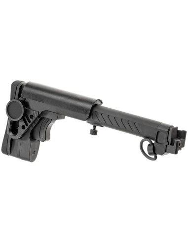 5KU Crosse télescopique pliable type PT-3 Z pour AK GHK/LCT/CYMA - Noir