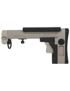 5KU Crosse télescopique pliable type PT-3 pour AK E&L - Tan