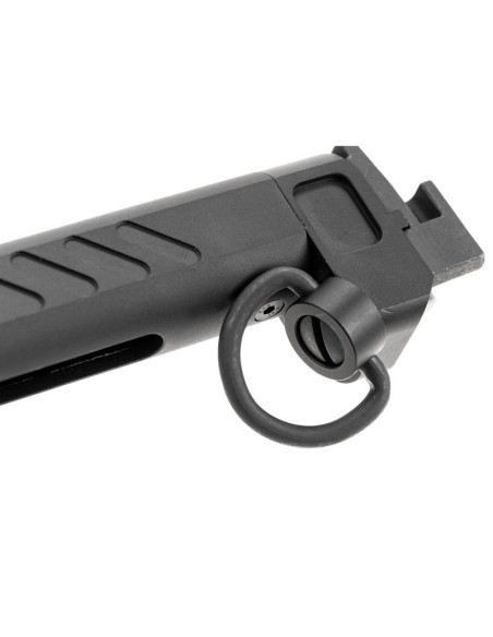 5KU PT-3 style folding telescopic stock for AK E&L - Black