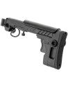 5KU PT-3 style folding telescopic stock for AK E&L - Black