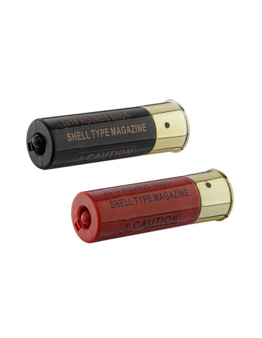 Double Eagle Pack de 6 cartouches 30 billes pour fusil à pompe airsoft