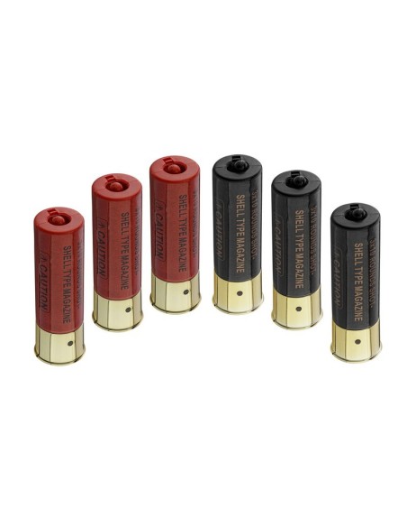 Double Eagle Set of 6 shell for airsoft shotguns