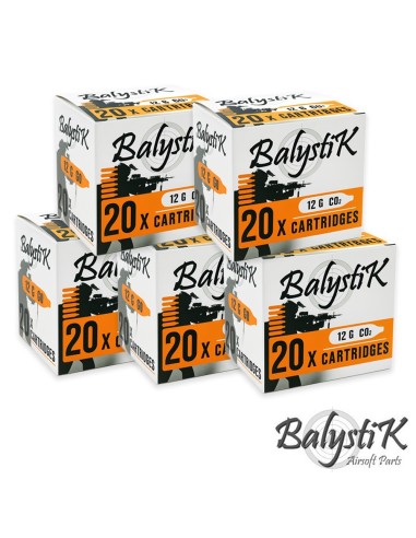 Balystik Pack 100 Sparclettes Co2 12g