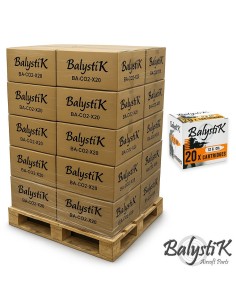 - B2B - Balystik Pack of 14800 12g CO2 Cartridges - 740 Boxes of 20
