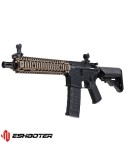 EMG CM105 Platinum Daniel Defense DDMK18 Carbine 9.5 inch AEG ETU Eshooter - Noir tan