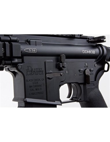 EMG CM105 Platinum Daniel Defense DDMK18 Carbine 9.5 inch AEG  ETU Eshooter - Noir - 
