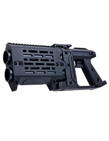 Alpha Parts AS-40 double barrel 40mm grenade launcher - 2 grenades included