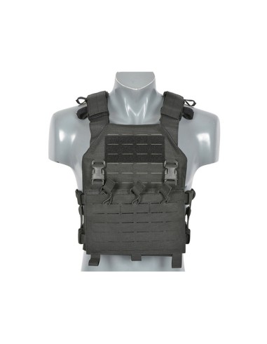 8FIELDS Assault Buckle Up Plate Carrier Laser Cut - Noir