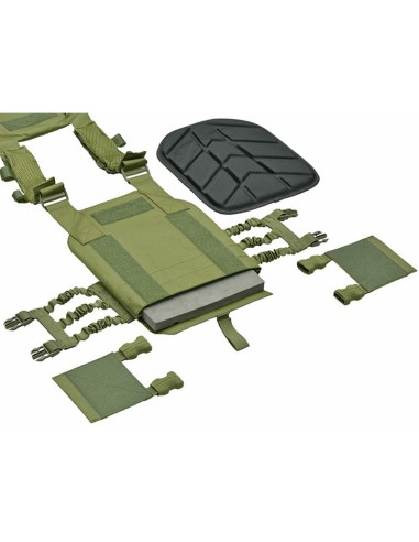 8FIELDS Assault Buckle Up Plate Carrier Laser Cut - TAN