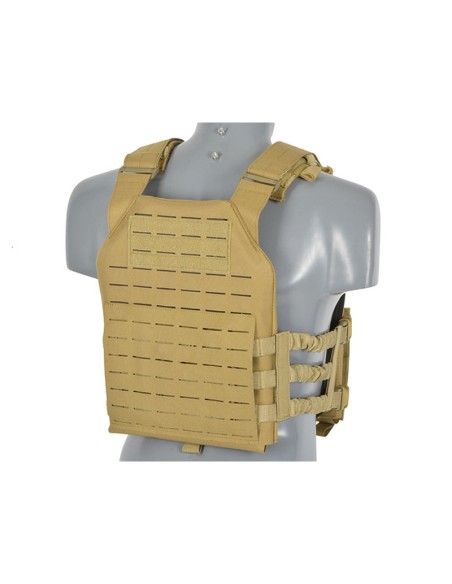 8FIELDS Assault Buckle Up Plate Carrier Laser Cut - TAN