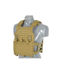 8FIELDS Assault Buckle Up Plate Carrier Laser Cut - TAN
