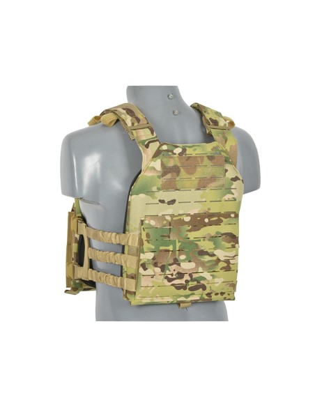 8FIELDS Assault Buckle Up Plate Carrier Laser Cut - Multicam
