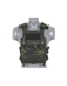 8FIELDS Assault Buckle Up Plate Carrier Laser Cut - Multicam Noir 2