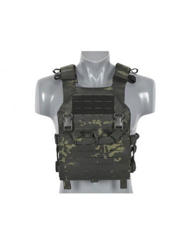 8FIELDS Assault Buckle Up Plate Carrier Laser Cut - Multicam Noir