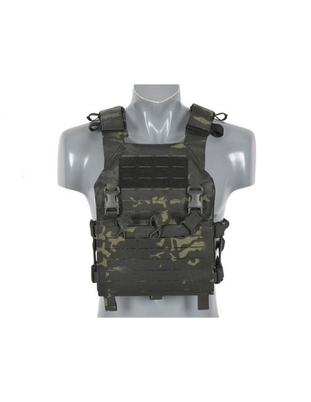 8FIELDS Assault Buckle Up Plate Carrier Laser Cut - Multicam Noir