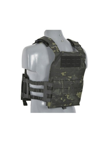 8FIELDS Assault Buckle Up Plate Carrier Laser Cut - Multicam Black