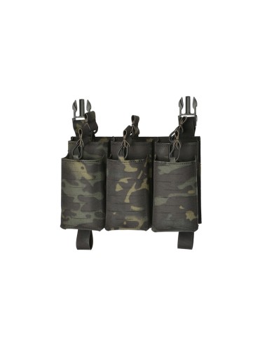 8FIELDS Panel Buckle Up for 6 AR15/AK Magazines - Multicam Black