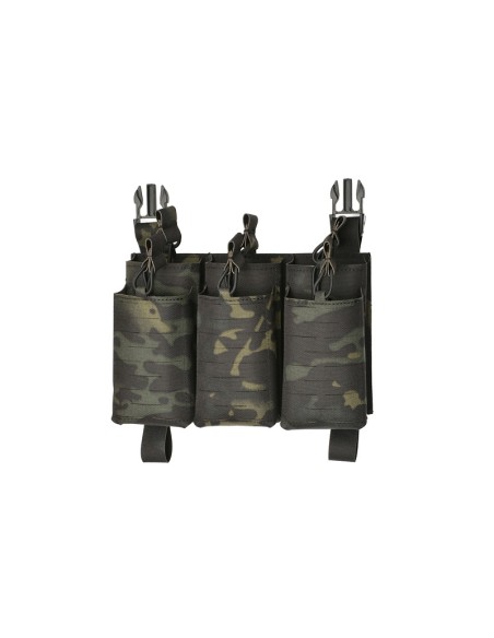8FIELDS Panel Buckle Up for 6 AR15/AK Magazines - Multicam Black