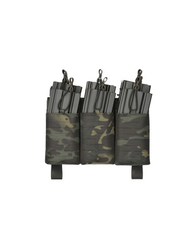 8FIELDS Pouch molle Buckle Up 6 chargeurs AK/AR15 - Multicam Noir
